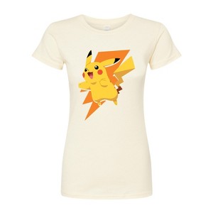 Women's - Pokémon - Pikachu Bolt Fitted Graphic T-Shirt - 1 of 3