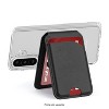 SaharaCase Venture Wallet Case for Galaxy A26 5G Shock Absorbing Clear/Scorpion Black (CP00728) - 2 of 4