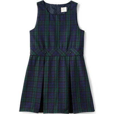 Lands' End School Uniform Kids Plaid Jumper Top Of Knee - 5 - Classic ...