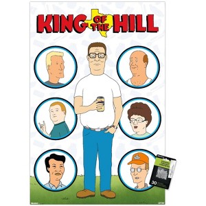 Trends International King of the Hill (1997) - Neighbors of Arlen Grid Unframed Wall Poster Prints - 1 of 4