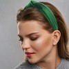 Unique Bargains Women's Velvet Knotted Headbands 1.2" Wide - 3 of 4