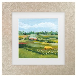 Trademark Fine Art - Grace Popp  Idyllic Valley I Matted Framed Art - 1 of 4