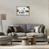 Stupell Industries Basketball Hoop with Palms Black Framed Floater Canvas Wall Art - 2 of 4