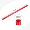 Unique Bargains High Impact Water Plumb Cable Sleeve PVC Rigid Round Pipes 20" Length - 2 of 4