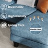 LACOO U-Shape Chenille Sectional Sofa with Chaise - 4 of 4
