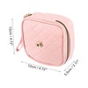 Unique Bargains Women's Durable Floral Makeup Bag 1 Pc - 2 of 4