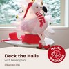 Bearington Fifi The Festive Flamingo Stuffed Animal, 8.5 Inch Flamingo Christmas Decoration, Holiday Stuffed Animal Gift for Kids - 2 of 4