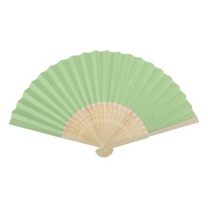 Unique Bargains Halloween Christmas Portable DIY 7-Inch Blank Folding Fan 1 Pc - 1 of 4