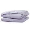 Puredown Lightweight & All-Season Organic Cotton Down Fiber Comforter, Duvet Insert Perfect for Year-Round Use - 3 of 4