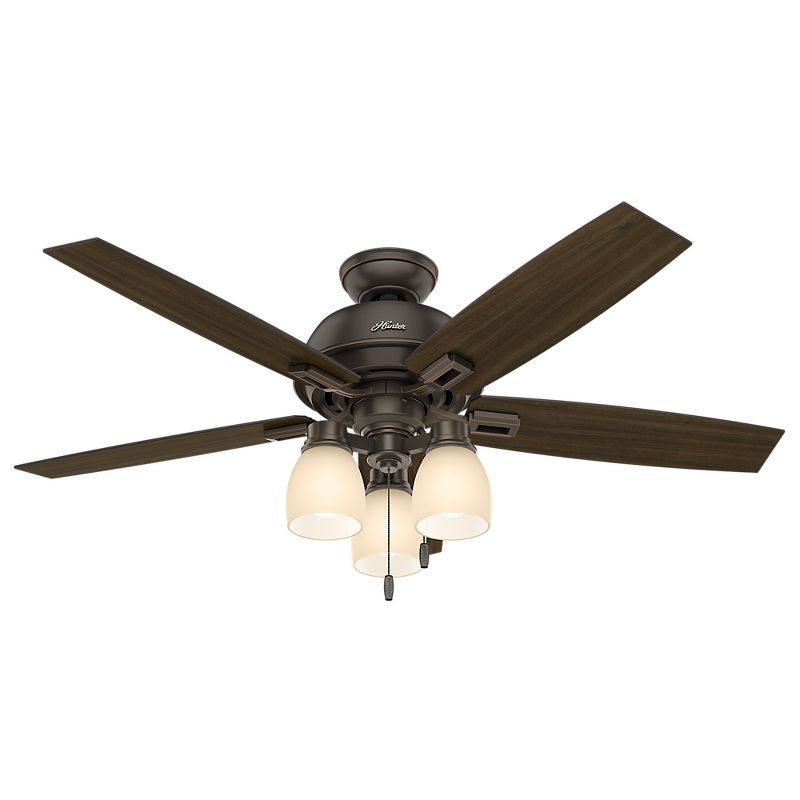 52" Donegan Ceiling Fan (Includes Light Bulb) - Hunter, 4 of 15