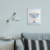 Stupell Industries Happy Hanukkah Holiday Menorah Canvas Art - 3 of 4