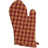 Burgundy Star Oven Mitt - 2 of 4