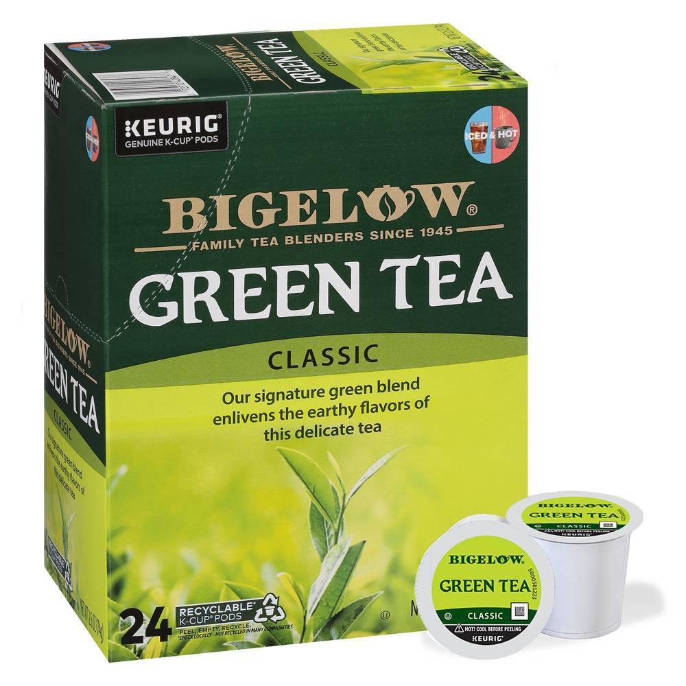 Bigelow Classic Green Tea Keurig K-Cup Pods - 24ct