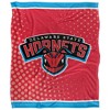 Delaware State University Logo Dots Silky Touch Blanket White 50x60 - 2 of 4