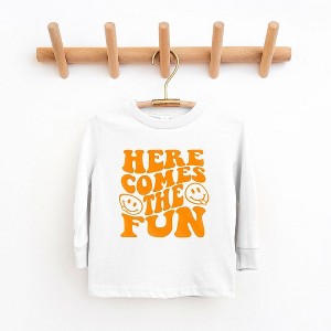 The Juniper Shop Here Comes The Fun Puff Print Youth Long Sleeve Tee - 1 of 3
