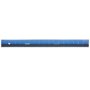 Victor Easy Read™ Ruler, Stainless Steel, Blue/Black, 18" - 1 of 4