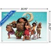 Trends International Disney Moana 2 - Group Framed Wall Poster Prints - 3 of 4