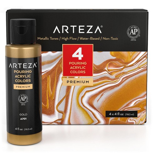 arteza pouring paint