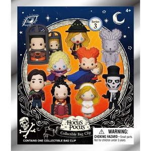 Disney Hocus Pocus Series 3 Collectible Figural Bag Clip - Mystery Blind Pack - 1 of 3