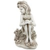 Design Toscano Pausing by the Pond Little Girl Garden Statue - 3 of 4