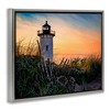 Stupell Industries Lighthouse Sunset Coastal Nature Black Framed Floater Canvas Wall Art - 3 of 4