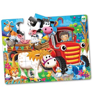 The Learning Journey My First Big Floor Puzzle Farm Friends (12 pieces) - 1 of 4
