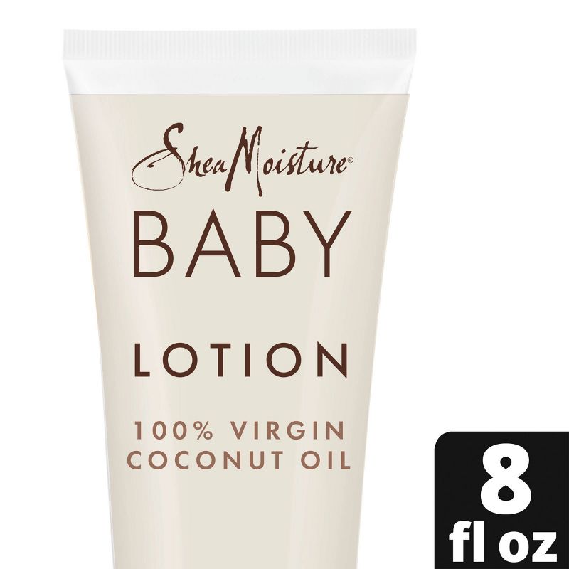 SheaMoisture Baby Lotion 100% Virgin Coconut Oil Hydrate &#38; Nourish for Delicate Skin - 8 fl oz, 1 of 14