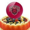 Central Washington University Primary Logo Acrylic Cake Topper Party Decoration for Wedding Anniversary Birthday Graduation - 4 of 4