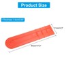 Unique Bargains Plastic Durable Garden Accessories Chainsaw Bar Cover Orange 3 Pcs - 2 of 4
