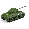 Skill 1 Model Kit Sherman Firefly Tank "British Army" Snap Together Painted Plastic Model Tank Kit 1/35 Scale Airfix Quickbuild - 3 of 4