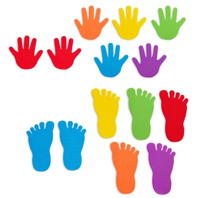 Edx Education Hand and Foot Mark Set, Set of 26