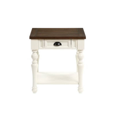 DSANE - End Table - White