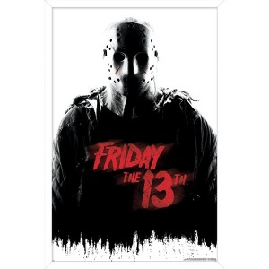 Trends International Friday The 13th - Jason Portrait Framed Wall Poster Prints - 1 of 4