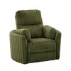 GDFStudio Mateo Modern Velvet Upholstered 360° Swivel Recliner - 2 of 4