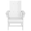 WestinTrends 5 Piece Outdoor Patio Dining Square Table and Modern Armchair Set - 3 of 4