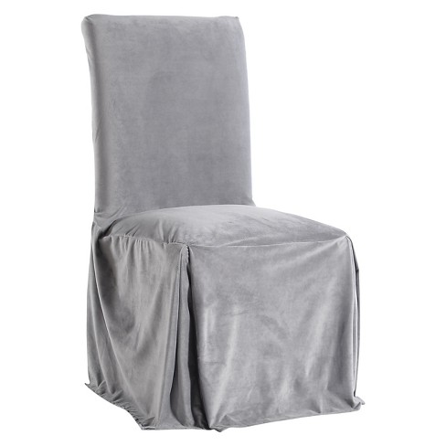 Microfiber Velvet Dining Chair Slipcover Target