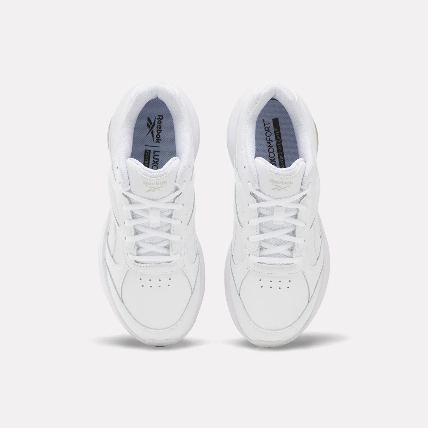 Женские кроссовки Reebok DMX Comfort + Walk Ultra Shoes Size 11 AHA - White/White/White, цвет: Белый — фото 2