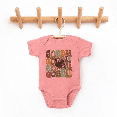 The Juniper Shop Gobble Turkey Baby Bodysuit