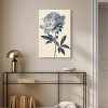 Art Remedy Delicate Blue Flower Minimalistic Botanical and Floral Art Prints Unframed - 2 of 4