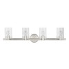 Livex Lighting Munich 4 - Light Vanity in  Brushed Nickel - 4 of 4