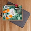 Avenie Unicorn Damask Green Rectangular Tray -Deny Designs - 2 of 2
