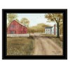 AZL1 Life Concept Wall Art Summer in the Country Printed Framed Print Ready To Hang for Living Room Bedroom Farmhouse, Black, 28"*2"*24" - 2 of 4