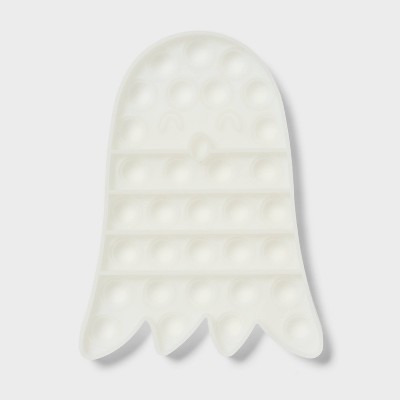 White Halloween Ghost Bubble Pop - Spritz™: Party Favors, Ghosts & Ghouls, Ages 3+