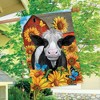 Briarwood Lane House Flag 40x28 For Outdoor Happy Cow Summer For Summer House Flag - 4 of 4