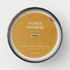 19.3oz Wooden Wick Jar Candle Amber Sunrise - Threshold™ - 4 of 4