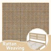 Sapphtopaz Bed Frame with Rattan Headboard Platform Bed Frame with Slats Support, No Box Spring Needed, Beds for Bedroom, Apartment - 3 of 4