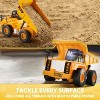 Joyfy Remote Control Dump Truck Toys, 2.4Ghz RC Truck Toy with Light, Construction Toys for Boys 3-5 4-7 8-12 Year Old Kids, Christmas Birthday Gift - 2 of 4