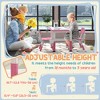 Aghana Digitals 3-Piece Toddler Table & Chair Set: Height-Adjustable, Space-Saving with Storage, - 4 of 4