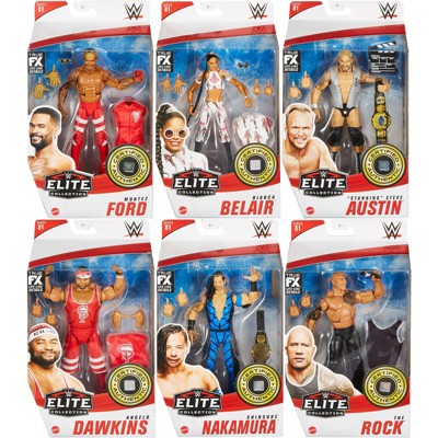 WWE Elite 81 Complete Set of 6 Action Figures