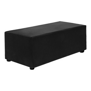 Unique Bargains Stretchy Soft Comfortable Rectangular Foot Stool Cover - 1 of 4